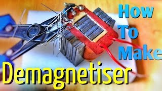 Demagnetiser To Demagnetize Metals  Remove Magnetism [upl. by Lokim]