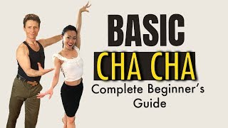 Basic Cha Cha TOP TEN STEPS amp Routine [upl. by Jabe]