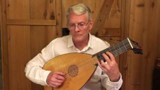 Greensleeves anon and F Cutting Daniel Estrem renaissance lute [upl. by Shivers411]