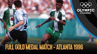 Nigeria vs Argentina  Full Mens Football Final  Atlanta 1996 Replays [upl. by Cully]