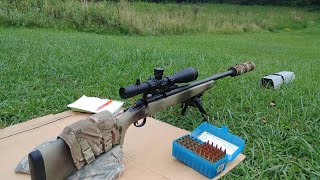 Remington 700 suppressed 308 subsonic testing [upl. by Guglielmo]