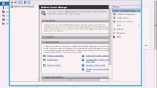 Windows Server 2012 Creating a TwoNode Cluster [upl. by Niak57]