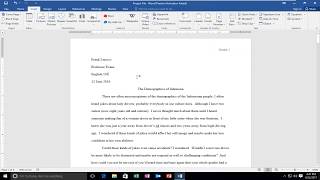 How To Add A Header In Microsoft Word [upl. by Yahsed]