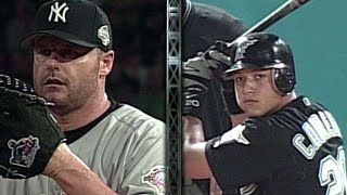 2003 WS Gm4 Cabrera hits tworun homer vs Clemens [upl. by Dag]