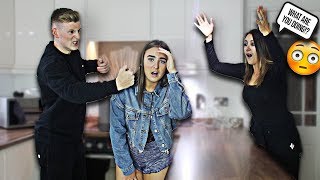 I HIT MY LITTLE SISTER IN FRONT OF MY MUM PRANK she went crazy [upl. by Bigg]