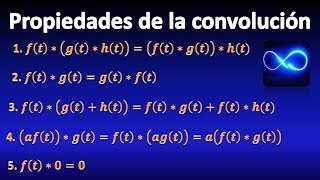 290 Propiedades de la convolución de funciones [upl. by Aggri]