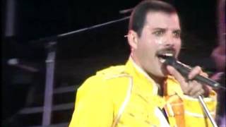 Queen  Under pressure Live at Wembley [upl. by Ramburt]