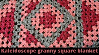 Crochet the Kaleidoscope Granny Square [upl. by Nicole539]