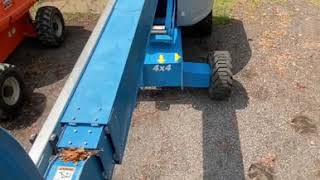 HOW TO OPERATE A GENIE  JLG BOOM LIFT  GEARHEADZ [upl. by Raquel]