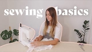 SEWING 101  Ultimate Beginners Guide [upl. by Ellersick940]