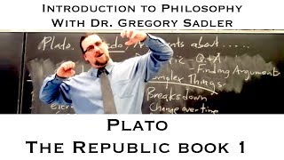 Platos dialogue the Republic book 1  Introduction to Philosophy [upl. by Jacobsen]