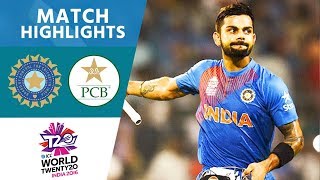 Kohli Stars In India Win  India vs Pakistan  ICC Mens WT20 2016  Highlights [upl. by Onitrof]