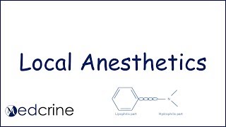 Local Anesthetics Classes Structure Examples and Properties [upl. by Aryajay]