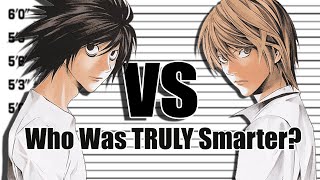 Light VS L  Who Was TRULY Smarter Death Note [upl. by Bryana231]