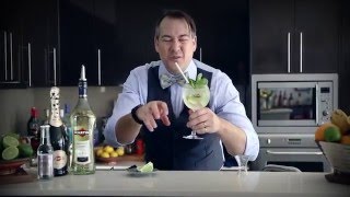 Martini Bianco Spritz  How To Mix  Drinks Network [upl. by Dikmen]