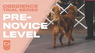 UKC Obedience Train Your Dog for the PreNovice Level  United Kennel Club [upl. by Bauske]