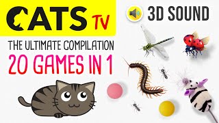 CATS TV  The ULTIMATE Games Compilation 20 in 1 3 HOURS [upl. by Humo771]