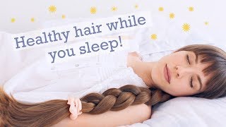 PROTECTIVE SLEEP HAIRSTYLES Haircare tips for healthy amp beautiful hair [upl. by Haynes]