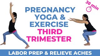 Pregnancy Exercise Third Trimester [upl. by Arihay]