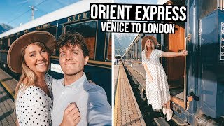 Venice Simplon Orient Express Full Experience Luxurious Train  Venice to London [upl. by Egap]