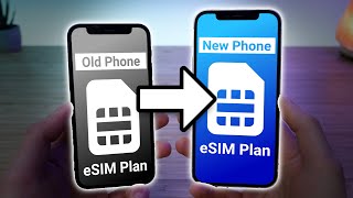 How to Transfer eSIM from one iPhone to Another [upl. by Terry]