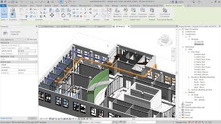 Creating Duct Systems in Revit  MEP Workflows [upl. by Earlie]