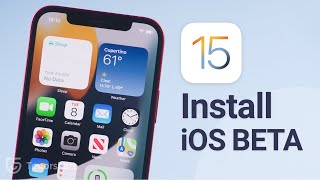 Full Guide How to Download amp Install iOS 15 Beta on iPhone No Computer [upl. by Avrom728]