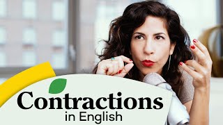 Contractions in English  How to Sound More Natural and effortless [upl. by Mehcanem]