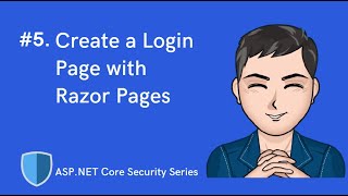 Create a Login page with Razor Pages  ASPNET Core Identity amp Security Series  NET 5  Episode 5 [upl. by Nilok388]