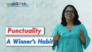 Punctuality  A Winner’s Habit  skillActz  Personality Development Training [upl. by Sergo]