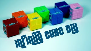 Infinity Cube DIY  LEGO Infinity Cube Tutorial [upl. by Aicrag687]