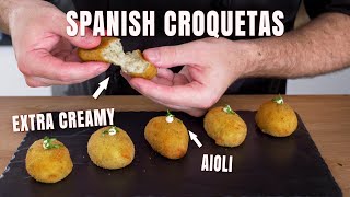 How to Make Spanish Croquetas Like a Pro Chef [upl. by Delos]