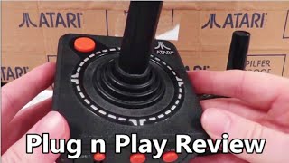 Atari TV Games Plug N Play System Review  The No Swear Gamer Ep 48 [upl. by Nocam184]