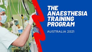 The Anaesthesia training pathway ANZCA [upl. by Nitneuq121]