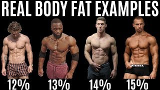 BODY FAT  LIES  Real Examples of Body Fat Percentage [upl. by Chader680]