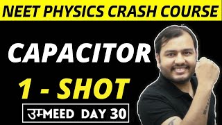 CAPACITORS in One Shot  All Concepts amp PYQs  NEET Physics Crash Course [upl. by Alracal]