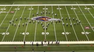 Nueces Canyon High School Band 2015  Texas 1A State Marching Contest [upl. by Hamon]