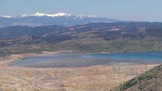 Water drains from Buttes Berkeley Pit for first time in decades [upl. by Elbas795]