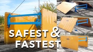 SAFEST FASTEST Trench Box Shoring Setup  GROUNDWORKS [upl. by Mackler959]