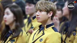 Sub español BANGTAN BOMB BTS visita a Jungkook en su graduación [upl. by Mears]