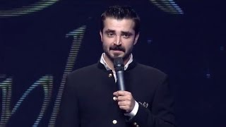 Hamza Ali Abbasi Speech After Winning Award for Pyaray Afzal [upl. by Weissberg]