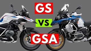 BMW GS vs GSA  The ONLY guide you need [upl. by Rehpinnej]