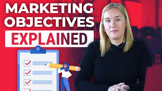 Marketing Objectives Explained  10 Examples [upl. by Leah]