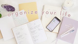 How to Be More Organized amp Productive  10 Habits for Life Organization [upl. by Elise]