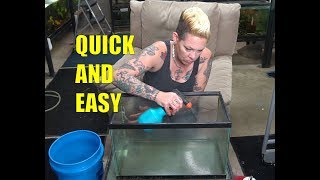 HOW TO Clean Used Aquariums [upl. by Anawahs]