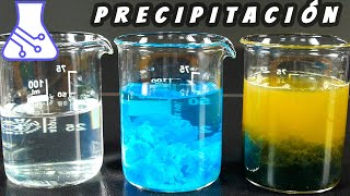 Reacciones de Precipitación Experimento de Química [upl. by Riane]