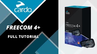 Cardo FREECOM4 Complete Tutorial [upl. by Pearse]