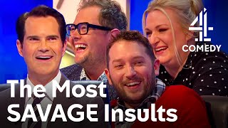 CUTTHROAT Insults  8 Out Of 10 Cats Does Countdown  Channel 4 [upl. by Ellehsyt]