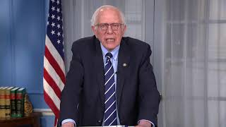 Sen Sanders Responds to Trumps Congressional Address [upl. by Kirt458]