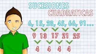 SUCESIONES CUADRATICAS Super facil [upl. by Okiruy]